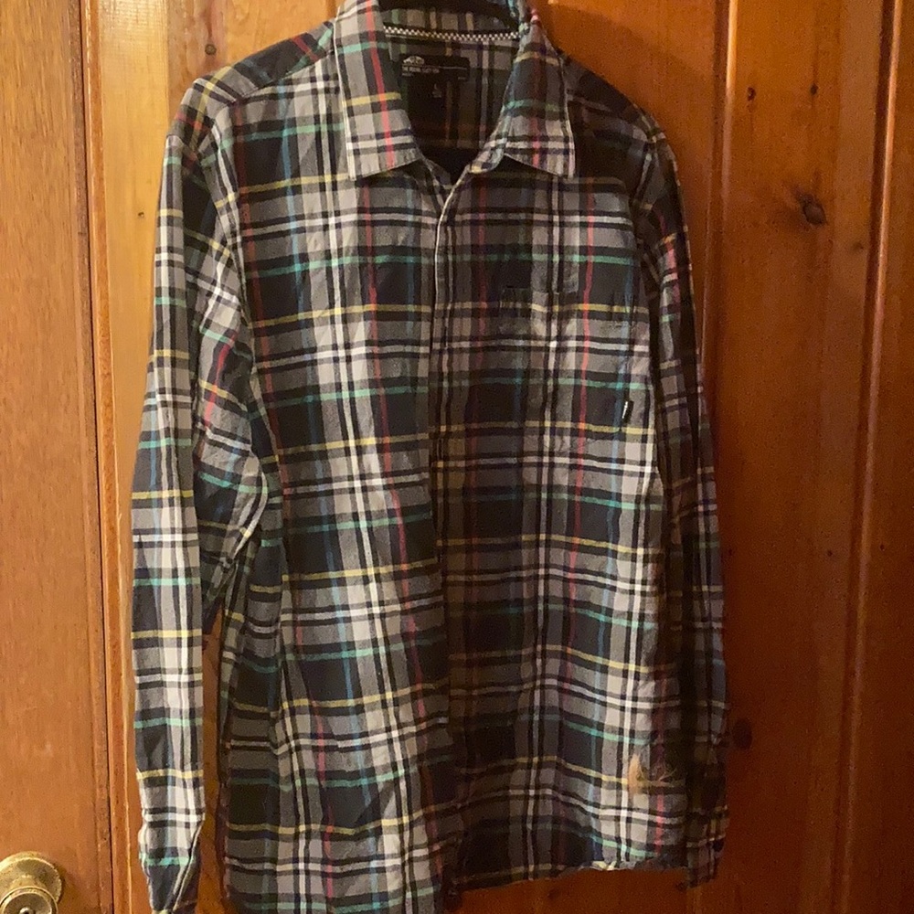 Vans plaid shirt size large